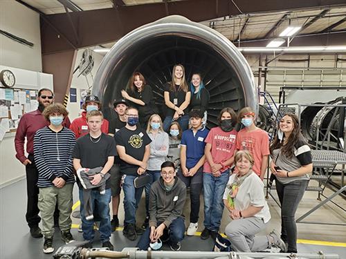 14 EHS students visited Spartan Aviation in Broomfield.